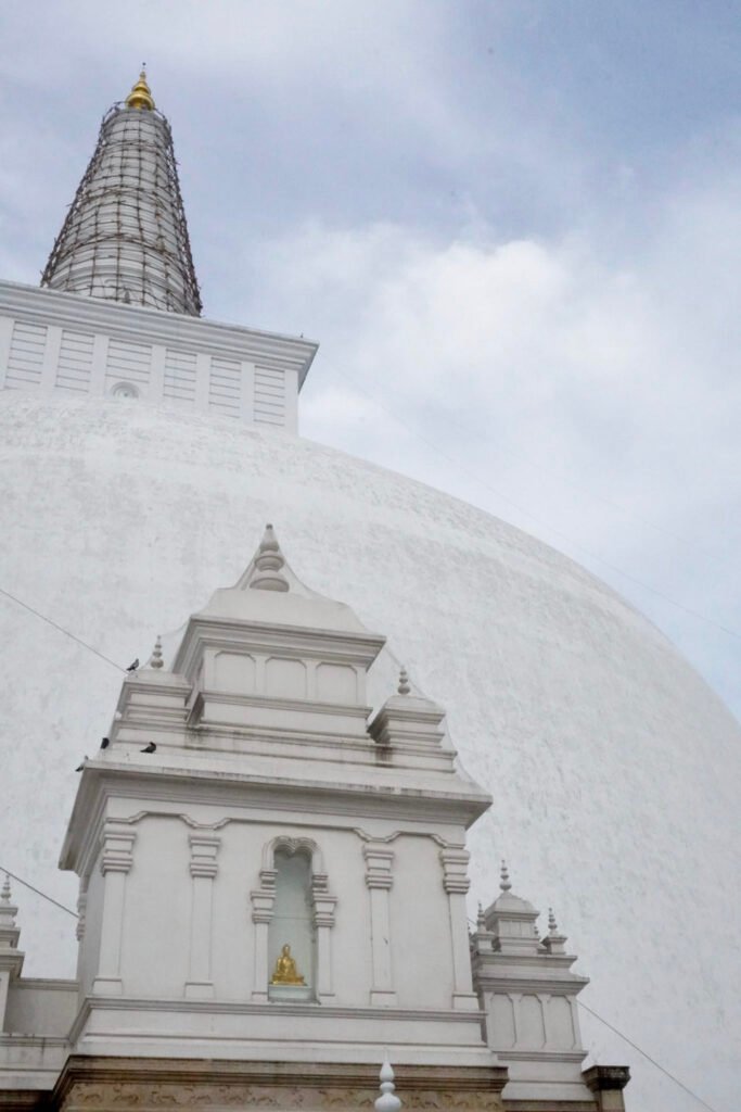 anuradhapura -  stupa detail