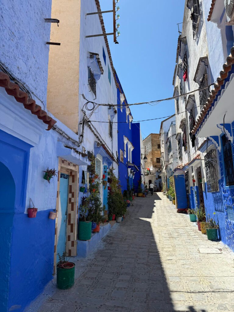 Blaue Gasse in der Medina von Chefchaouen